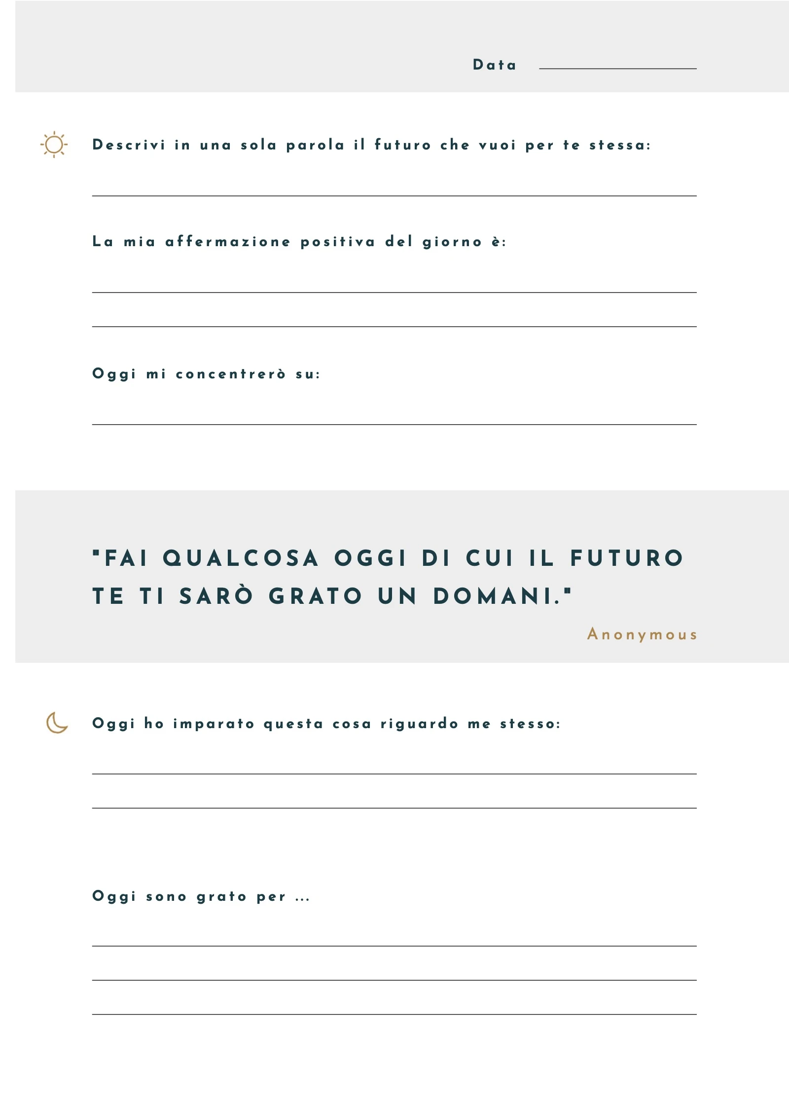 Il mio appuntamento con me stessa - Scopri la vera te stessa: Il